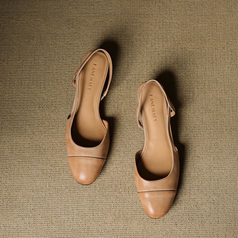 Laura | Elegante Slingback-Pumps mit Blockabsatz