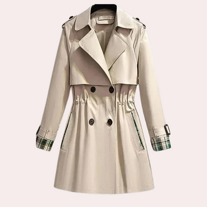 Elarine | Eleganter Trenchcoat in mittlerer Länge