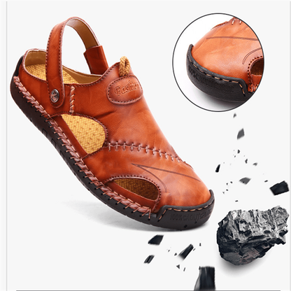 Leon | Stilvolle Sandalen mit Zehenschutz