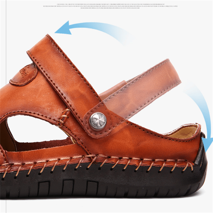 Leon | Stilvolle Sandalen mit Zehenschutz