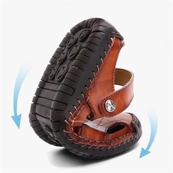 Leon | Stilvolle Sandalen mit Zehenschutz