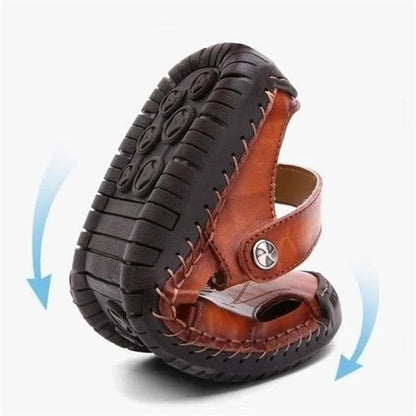 Leon | Stilvolle Sandalen mit Zehenschutz