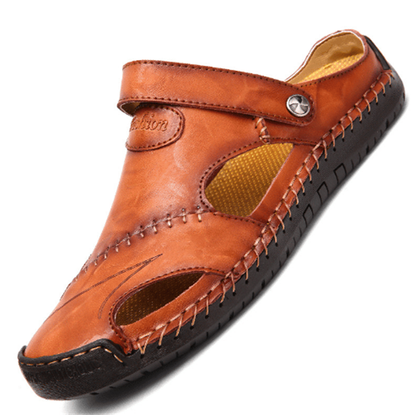 Leon | Stilvolle Sandalen mit Zehenschutz