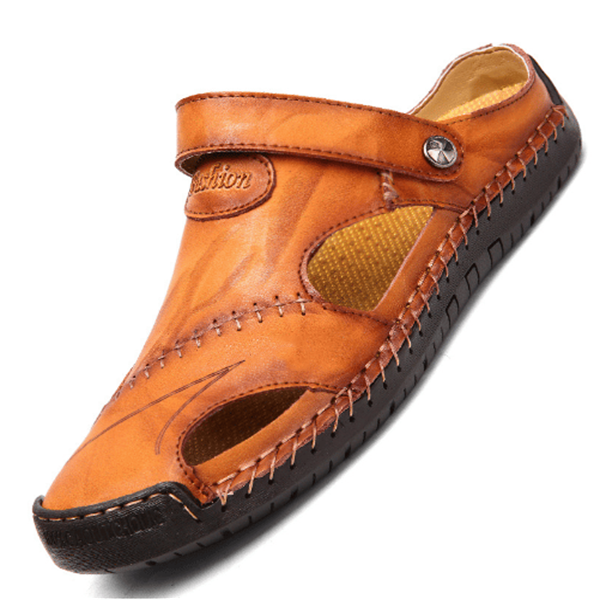 Leon | Stilvolle Sandalen mit Zehenschutz