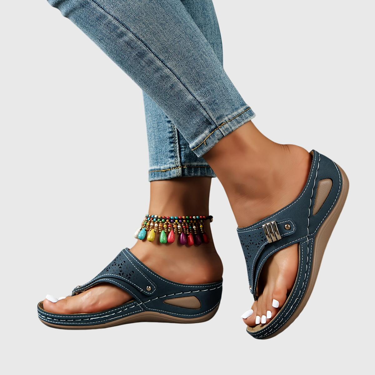 Maria | Stylische und rutschfeste Plateau-Sandalen für Damen