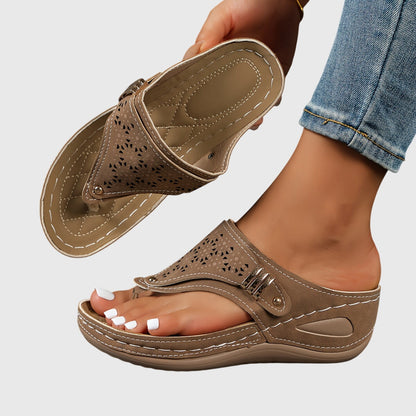 Maria | Stylische und rutschfeste Plateau-Sandalen für Damen