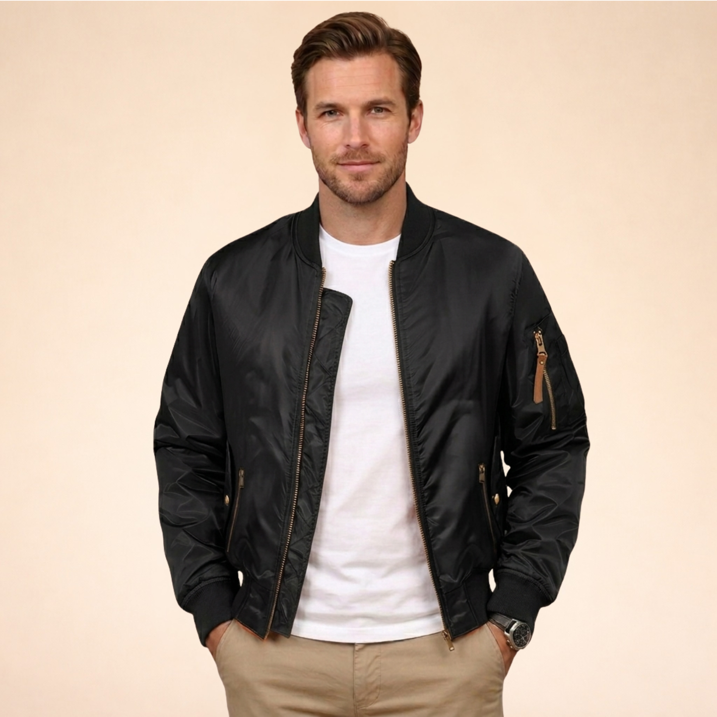 Dario | Moderne und Warme Herren-Bomberjacke