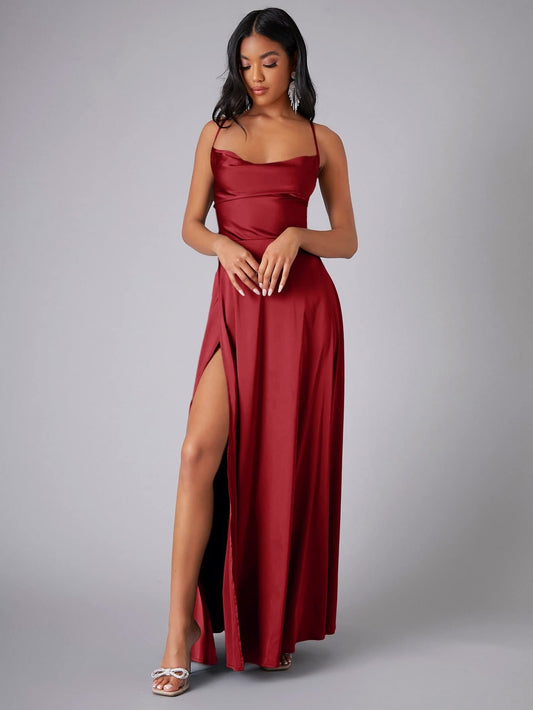 Isabella | Elegantes Maxikleid aus Premium-Seidenmischung