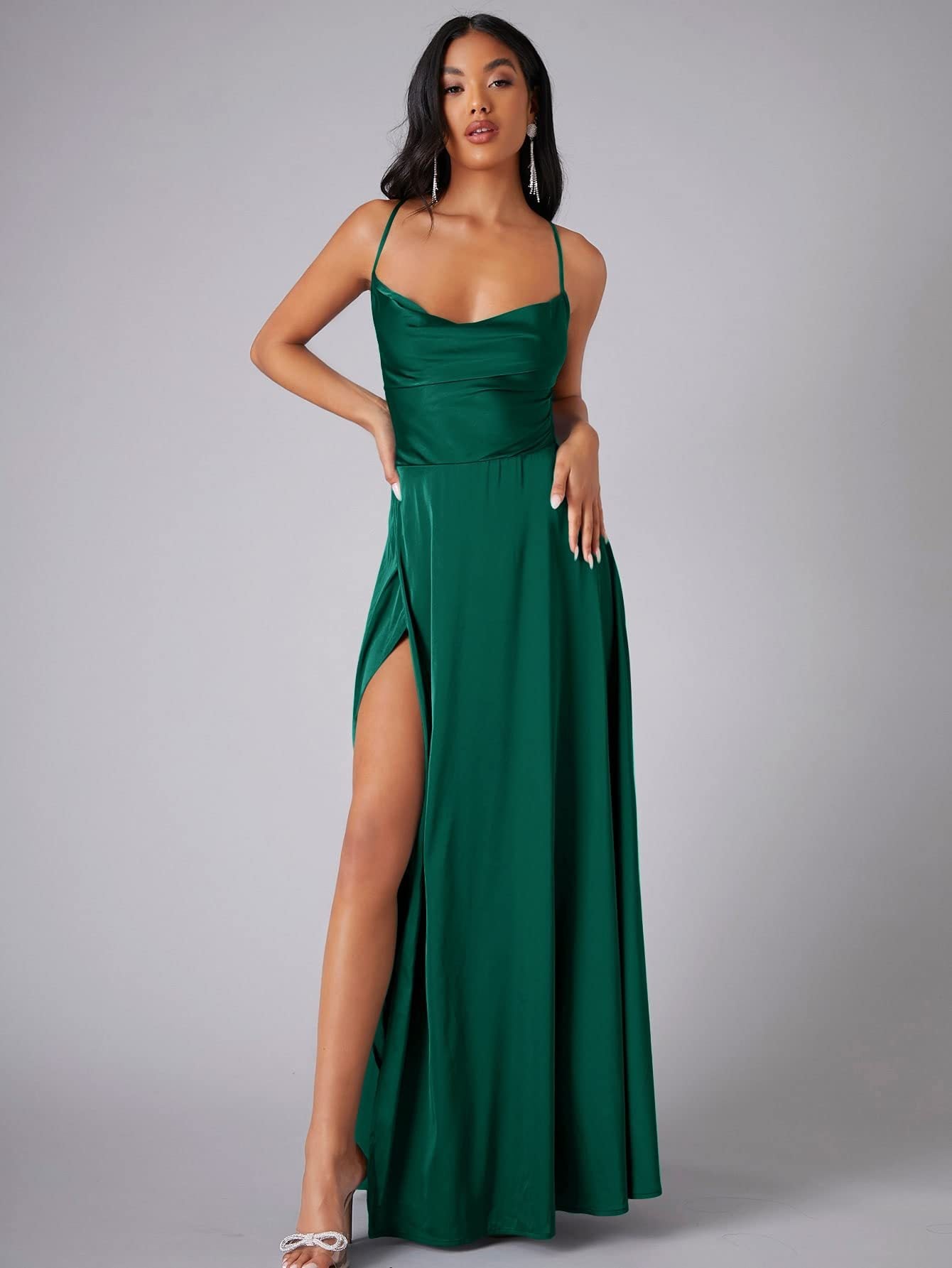 Isabella | Elegantes Maxikleid aus Premium-Seidenmischung