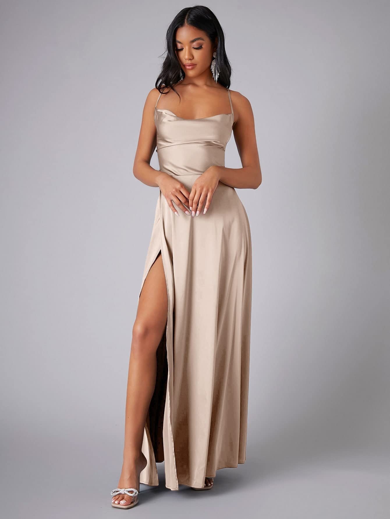 Isabella | Elegantes Maxikleid aus Premium-Seidenmischung