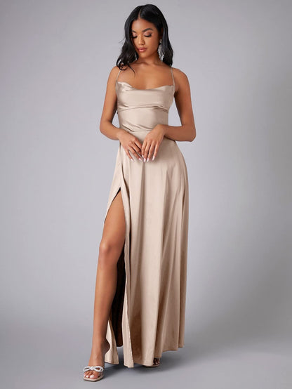 Isabella | Elegantes Maxikleid aus Premium-Seidenmischung