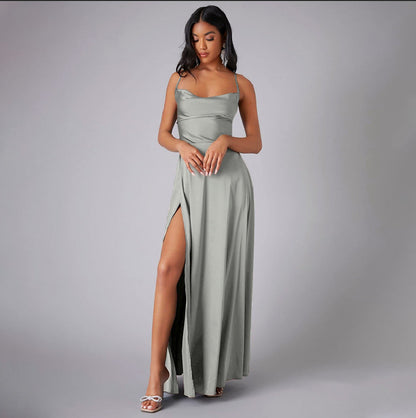 Isabella | Elegantes Maxikleid aus Premium-Seidenmischung