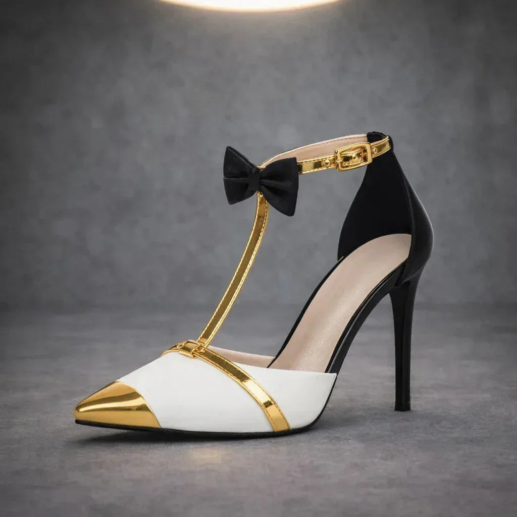 Laura | Elegante Stiletto-Heels mit Schleifendetail