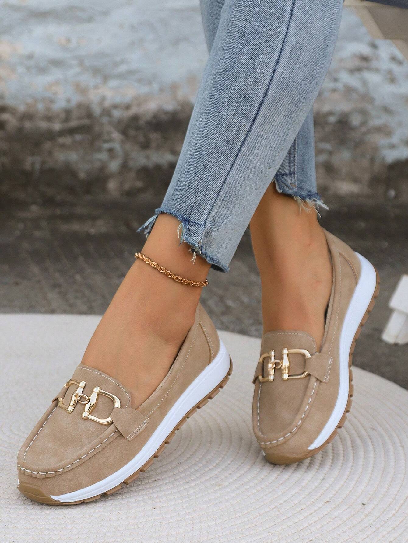 Annett | Elegante Damen-Loafer mit Schnalle und Komfortsohle
