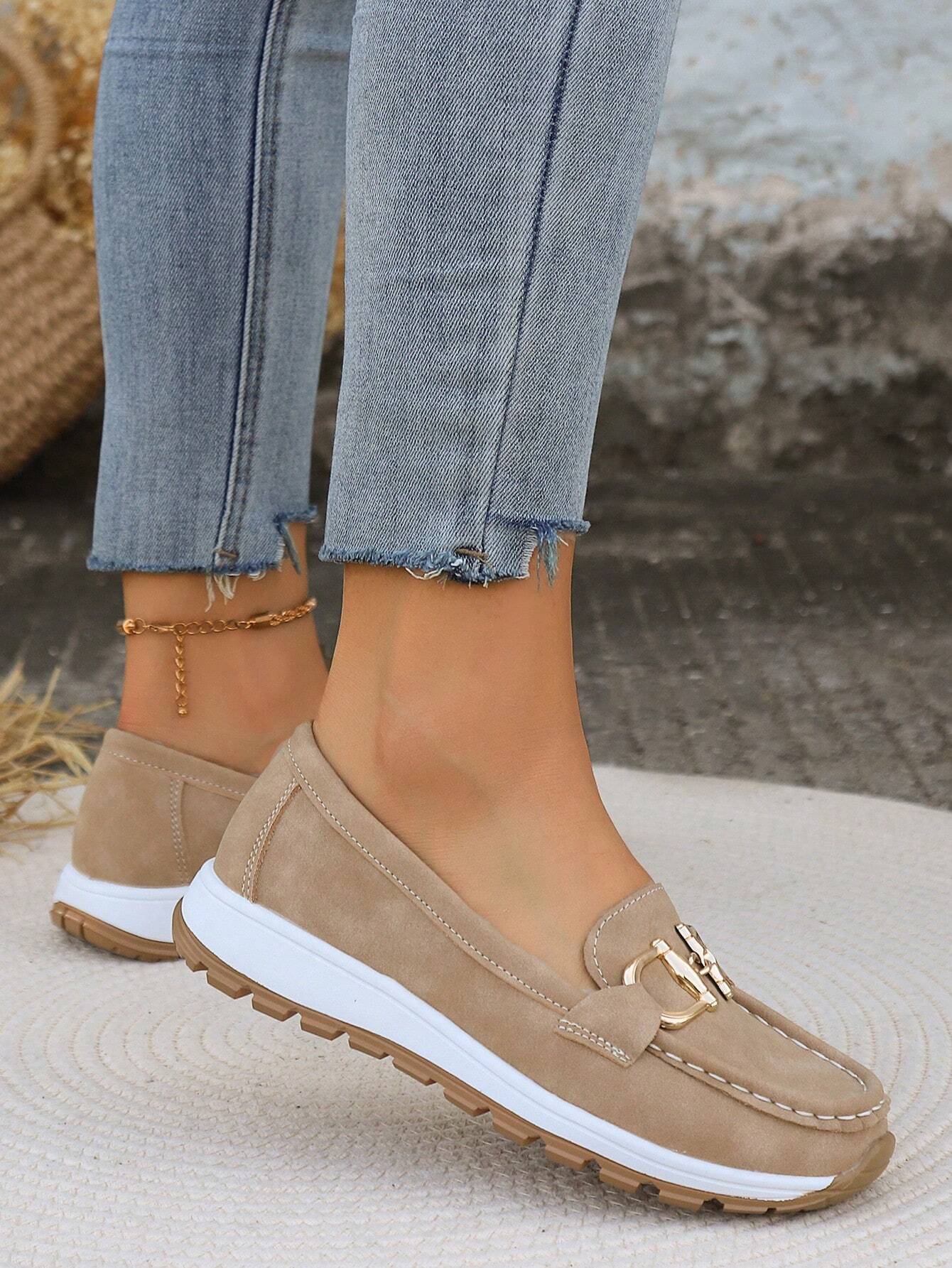 Annett | Elegante Damen-Loafer mit Schnalle und Komfortsohle