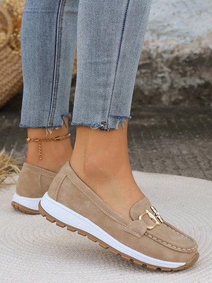 Annett | Elegante Damen-Loafer mit Schnalle und Komfortsohle