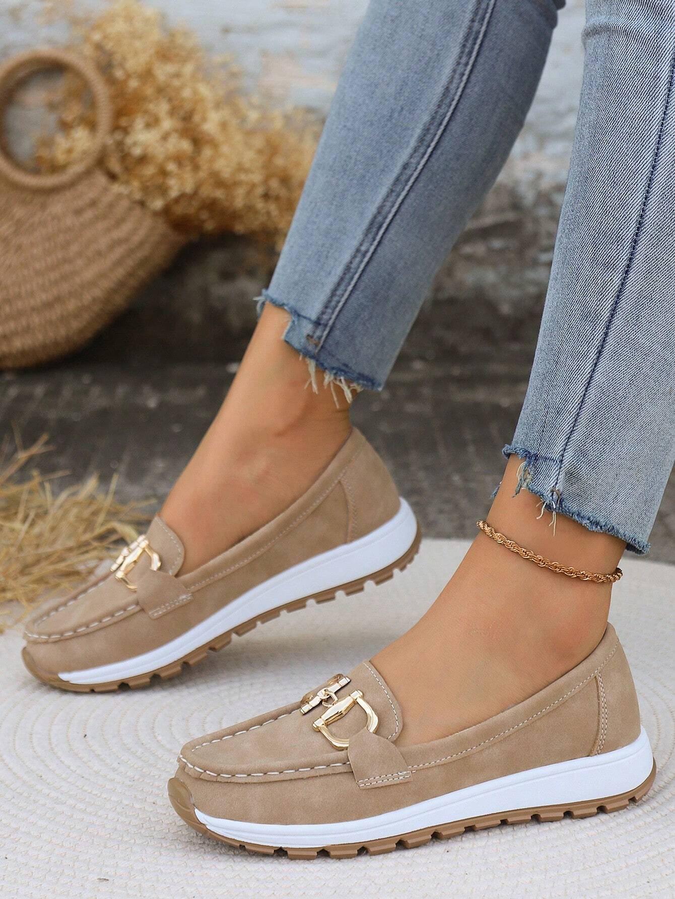 Annett | Elegante Damen-Loafer mit Schnalle und Komfortsohle