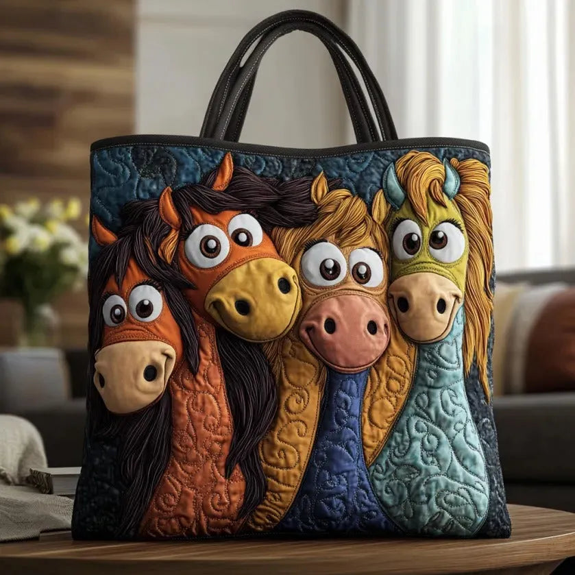 Stahlberg™ | Handtasche mit Steppmuster und Reißverschluss