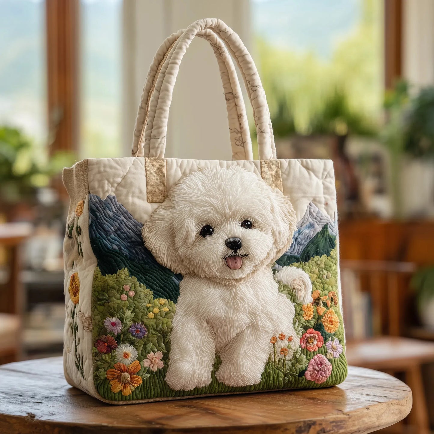 Stellavie™ | Tasche mit Wellensteppung und Reißverschluss