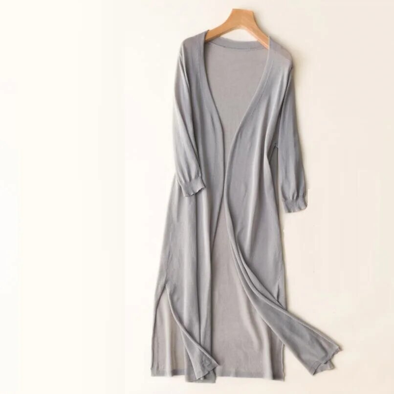Clara | Langer und Eleganter Damen Strickjacke