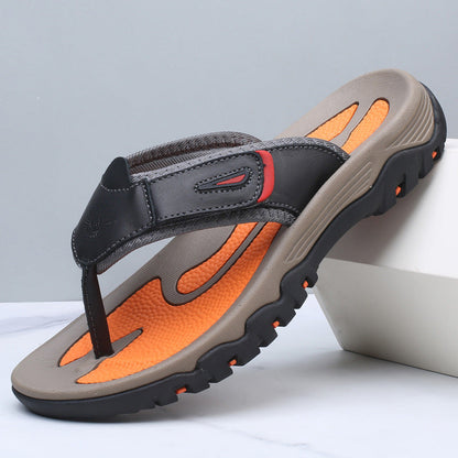 Brelio | Elegante Komfort Ledersandalen