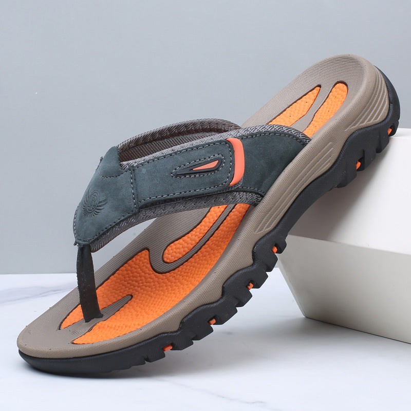 Brelio | Elegante Komfort Ledersandalen