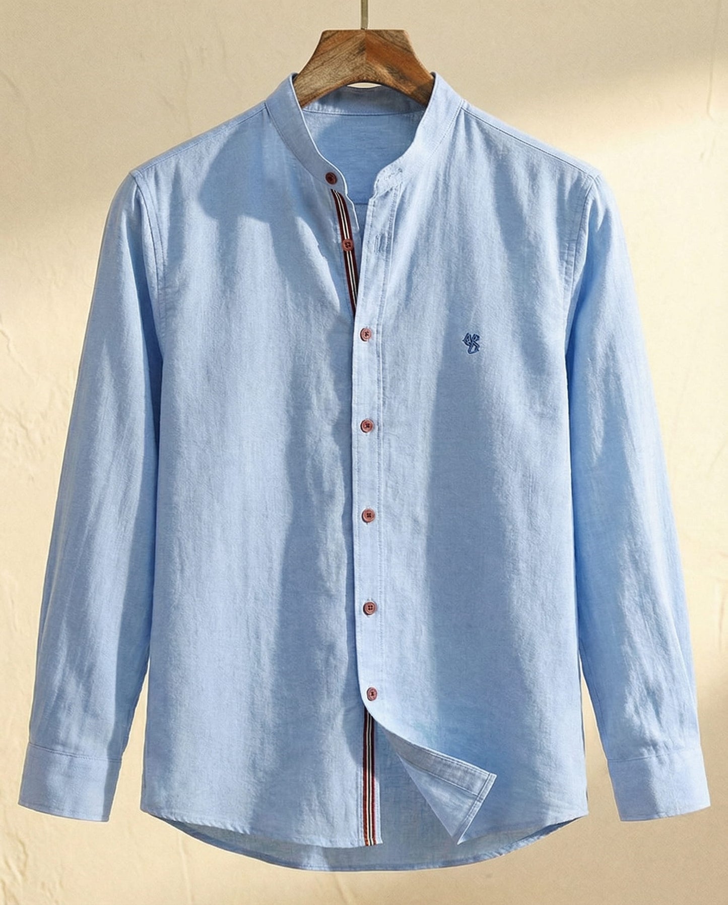Liam | Klassisches Baumwollhemd mit moderner Slim-Fit-Passform