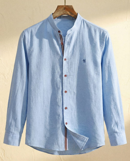 Liam | Klassisches Baumwollhemd mit moderner Slim-Fit-Passform