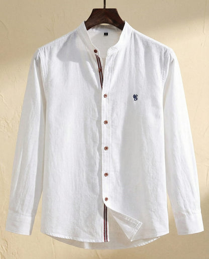 Liam | Klassisches Baumwollhemd mit moderner Slim-Fit-Passform