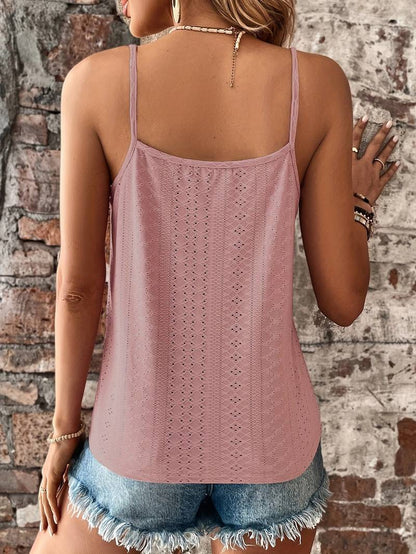 Emma | Elegantes besticktes Sommer-Camisole für Damen