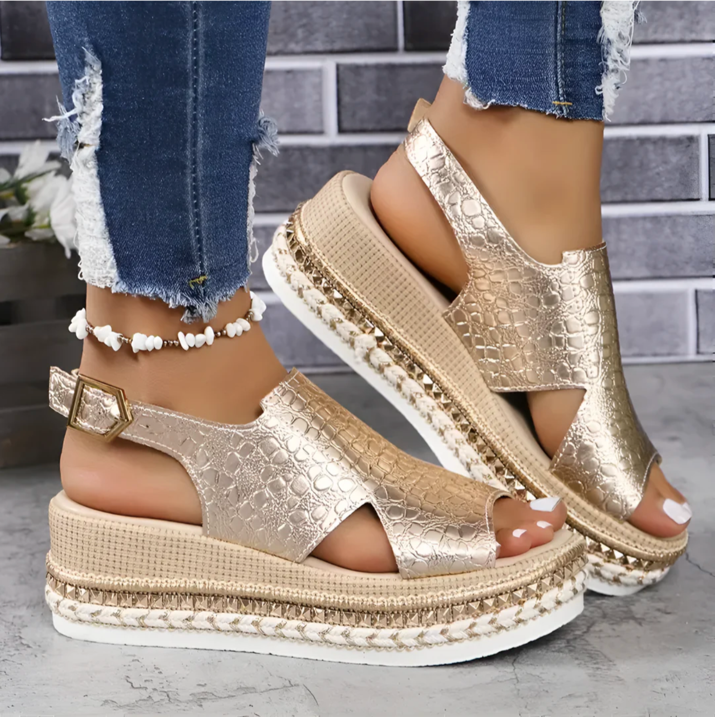 Isla | Elegante orthopädische Damen Sandalen