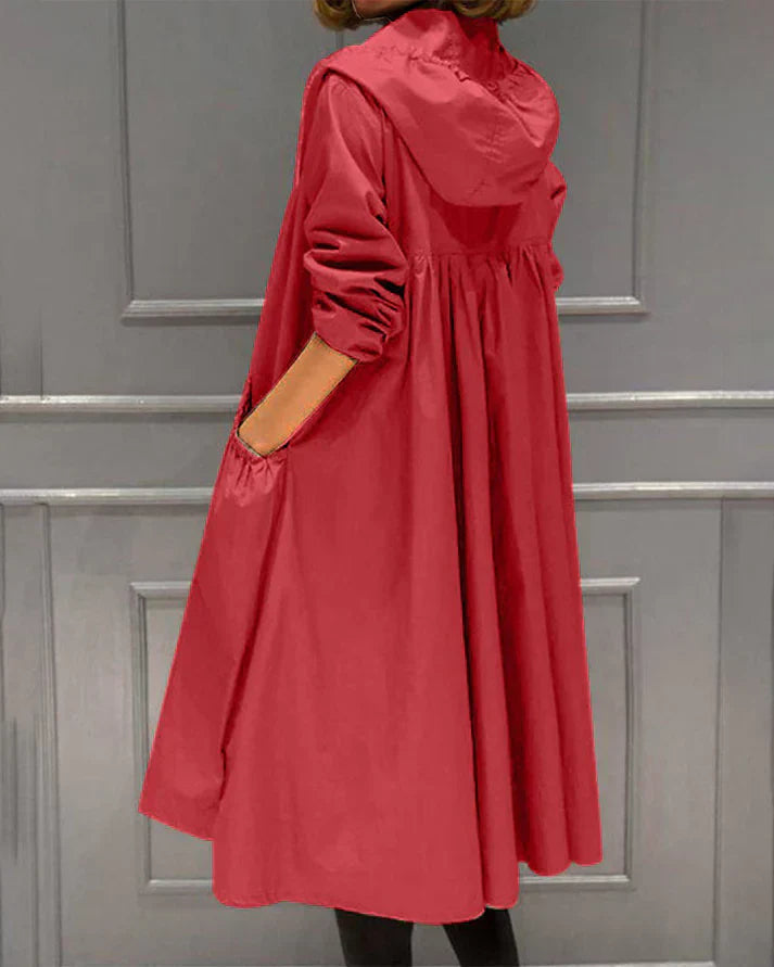 Fuchs | Elegante Langer Damenjacke Stil Modern