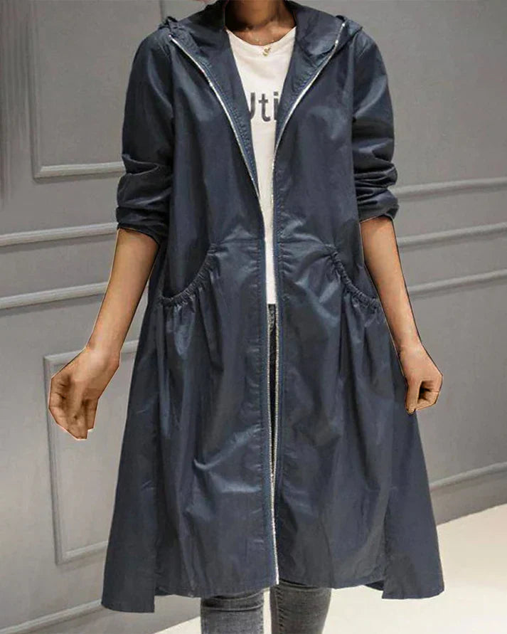 Fuchs | Elegante Langer Damenjacke Stil Modern