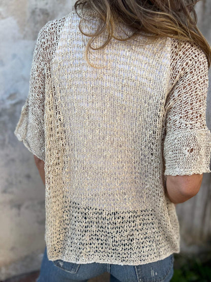 Marta | Damen-Strickoberteil mit elegantem Look