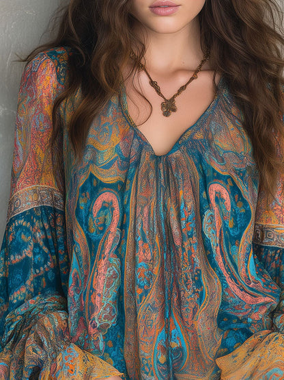 Christina | Stilvolle Chiffonbluse mit Rüschen