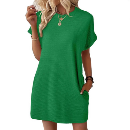 Christin | Lässiges Sommer-T-Shirt-Kleid mit Komfort & Stil