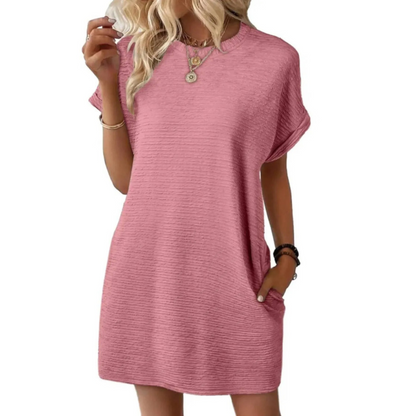 Christin | Lässiges Sommer-T-Shirt-Kleid mit Komfort & Stil