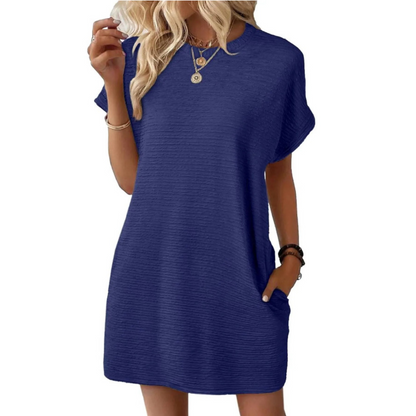 Christin | Lässiges Sommer-T-Shirt-Kleid mit Komfort & Stil