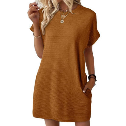 Christin | Lässiges Sommer-T-Shirt-Kleid mit Komfort & Stil