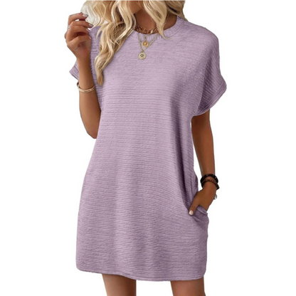 Christin | Lässiges Sommer-T-Shirt-Kleid mit Komfort & Stil