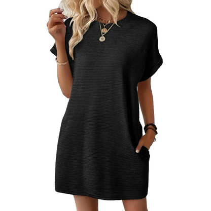 Christin | Lässiges Sommer-T-Shirt-Kleid mit Komfort & Stil