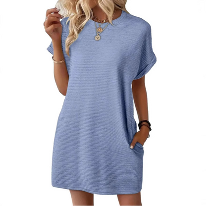 Christin | Lässiges Sommer-T-Shirt-Kleid mit Komfort & Stil