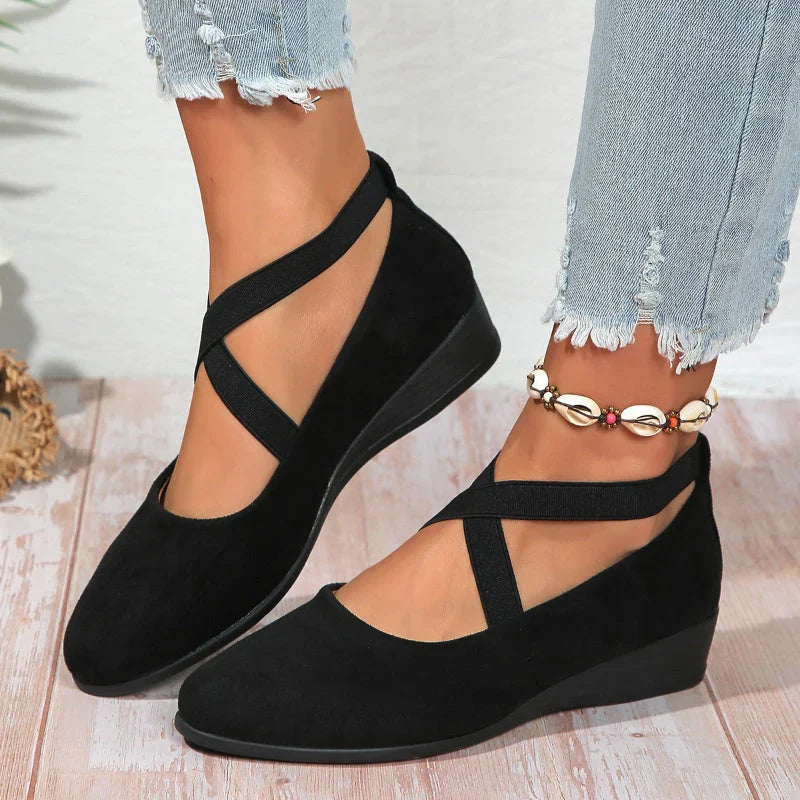 Emma | Elegante Keil-Ballerinas für Komfort im Alltag