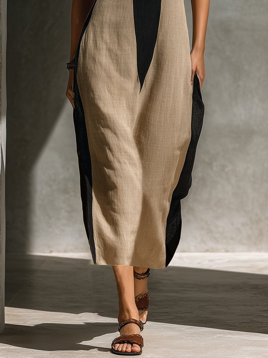 Annett | Elegantes Midi-Neckholder-Kleid für sommerliche Momente