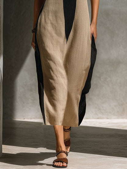 Annett | Elegantes Midi-Neckholder-Kleid für sommerliche Momente