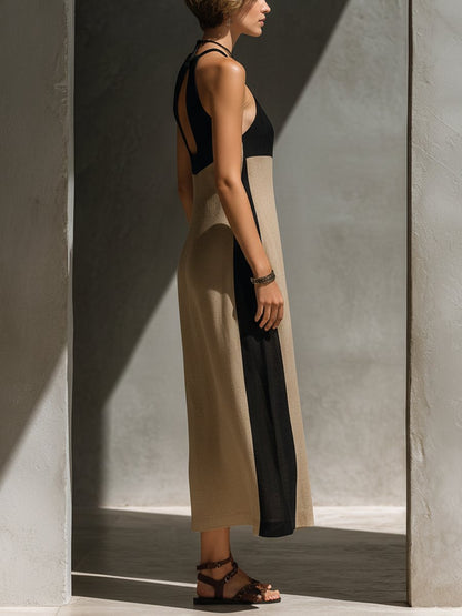 Annett | Elegantes Midi-Neckholder-Kleid für sommerliche Momente