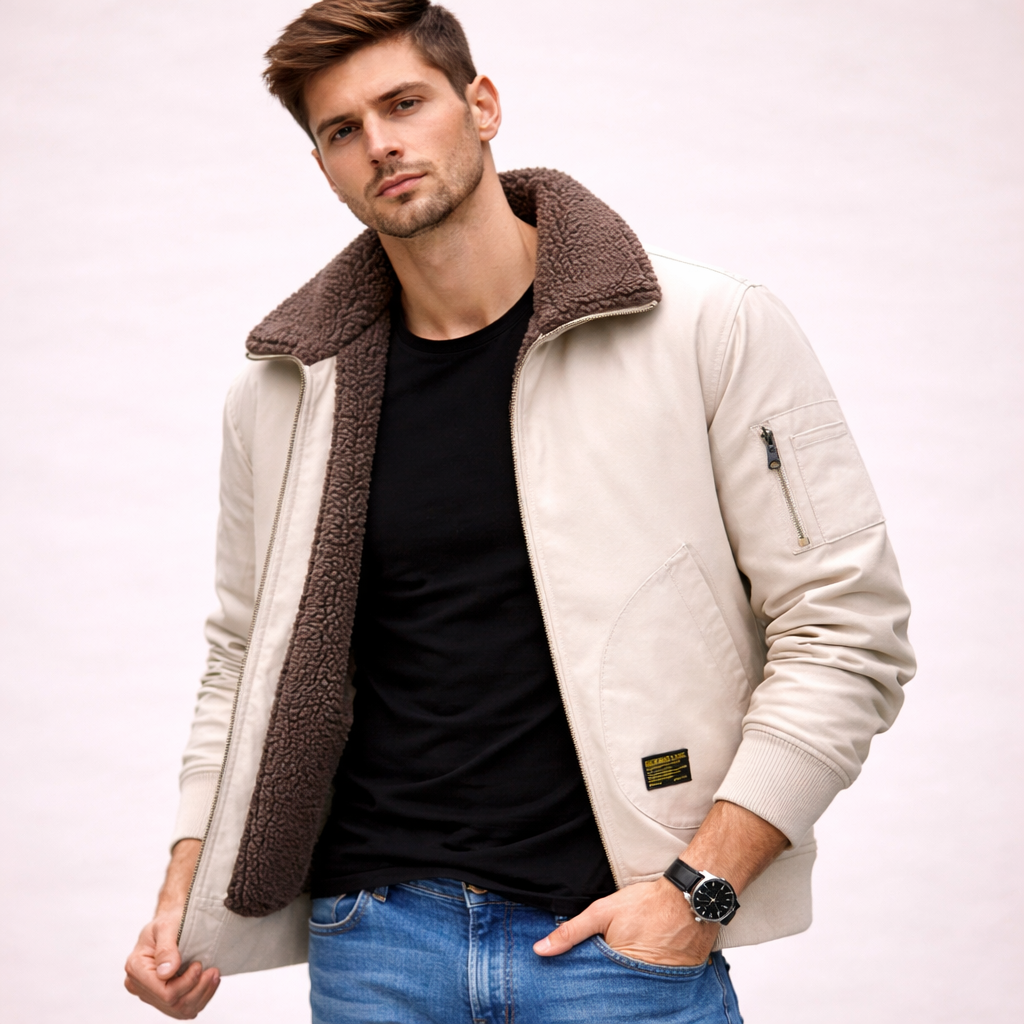 Max | Warme und stylische Pilotenjacke
