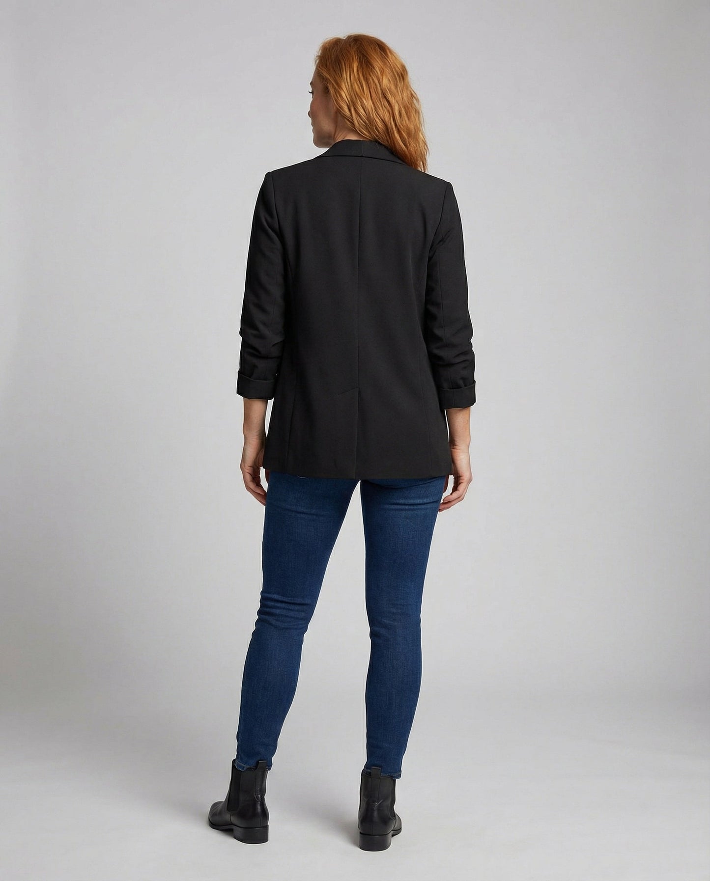 Helena | Eleganter Long-Blazer mit modernem Open-Front-Schnitt