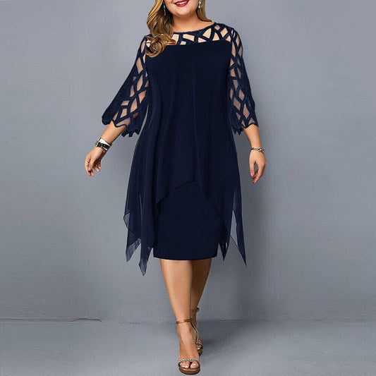 Juliane | Stilvolles und bequemes Oversize-Midi-Kleid