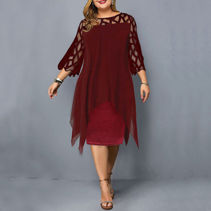 Juliane | Stilvolles und bequemes Oversize-Midi-Kleid